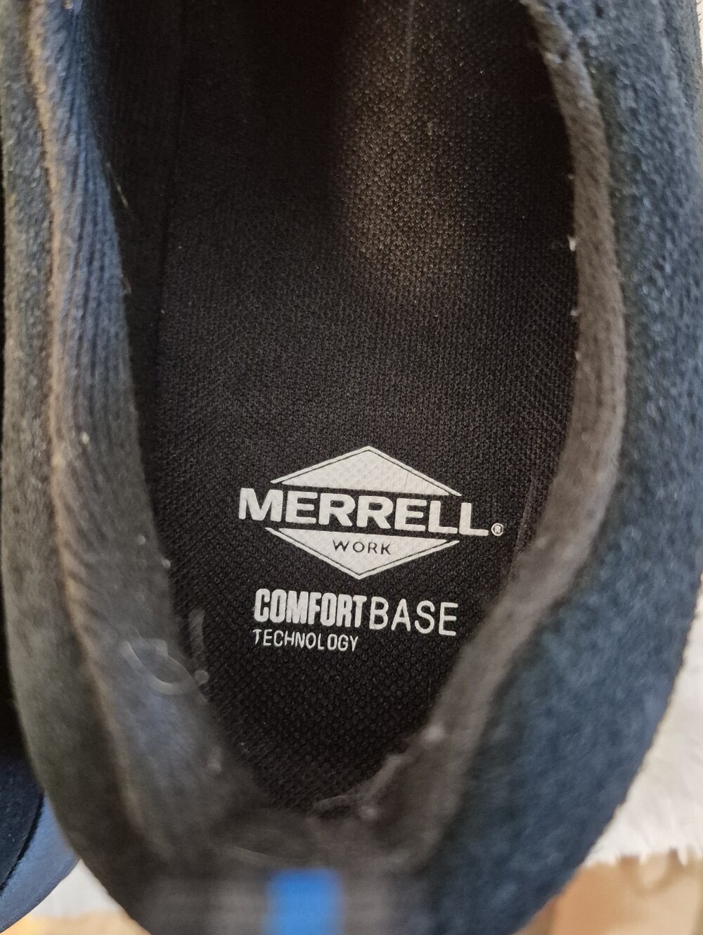 Merrell Work Jungle Moc Alloy Toe Work Shoes Women's Sz 9 Black Suede J62382 - Picture 11 of 14